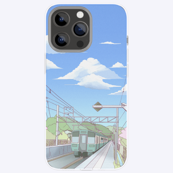 "Anime outskirts" - Ready-made Custom Dual-layer case for iPhone