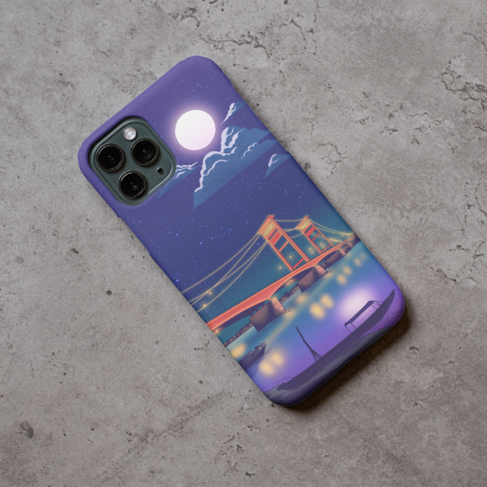"Connection" - Fertige individuelle Dual-Layer-Hülle für das iPhone