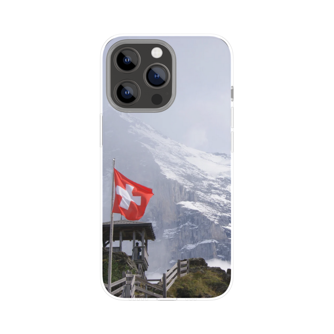 "Swiss mountains" - Fertige individuelle Dual-Layer-Hülle für das iPhone