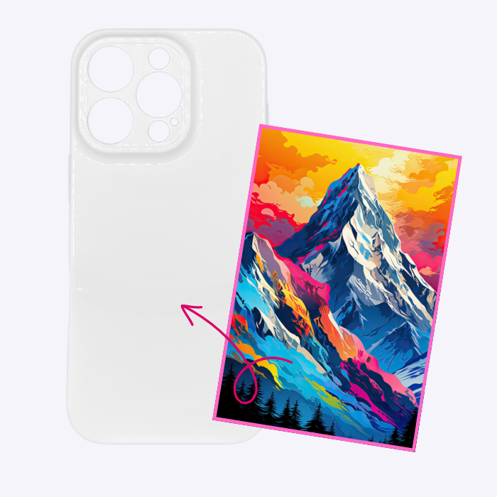 Individuelle einlagige Hülle für das iPhone 16 Pro
