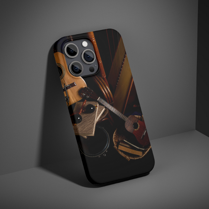 "Classic setup" - Fertige individuelle Dual-Layer-Hülle für das iPhone