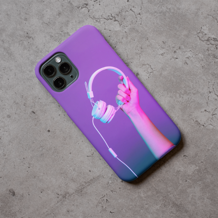"Music persona" - Fertige individuelle Dual-Layer-Hülle für das iPhone