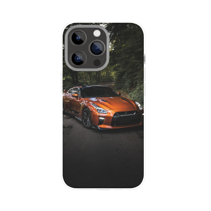 "GTR nature" - Coque double couche personnalisée prête à l'emploi pour iPhone