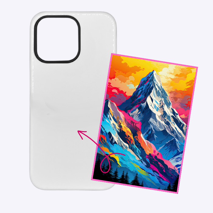 Individuelle doppellagige Hülle für das iPhone 15 Pro Max