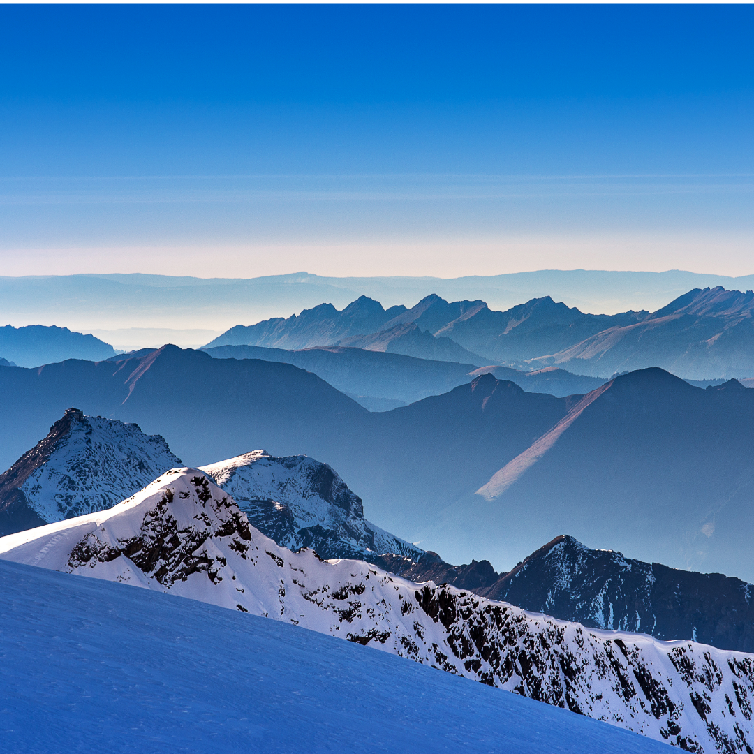"Snowy mountains" - Fertige individuelle Dual-Layer-Hülle für das iPhone