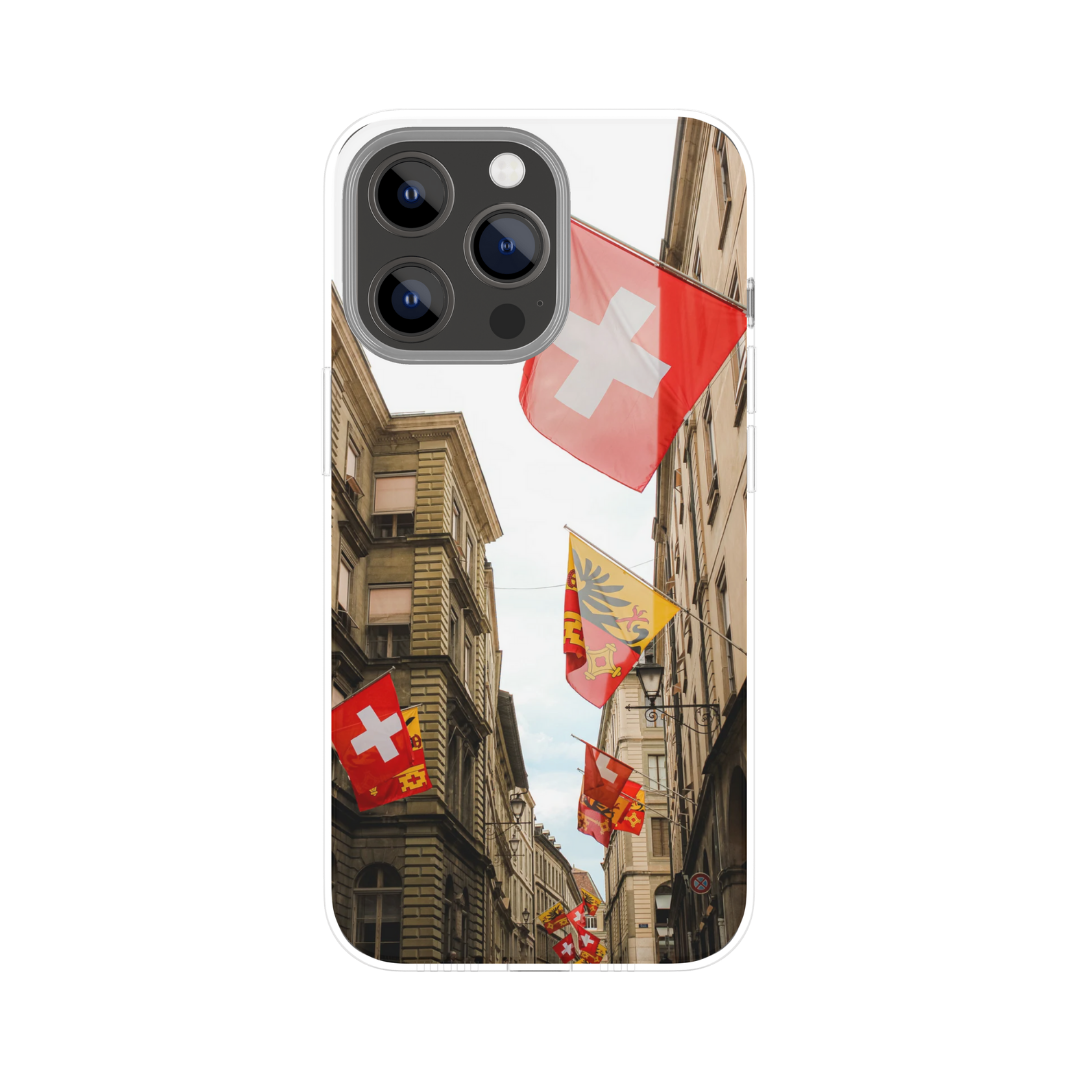 "Swiss Street" - Ready-made Custom Dual-layer case for iPhone