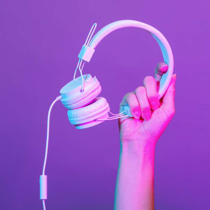 "Music persona" - Coque double couche personnalisée prête à l'emploi pour iPhone