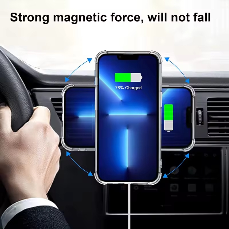 Anneau Magnétique Épais pour MagSafe – Accessoire Résistant pour Charge Sans Fil et Support Voiture