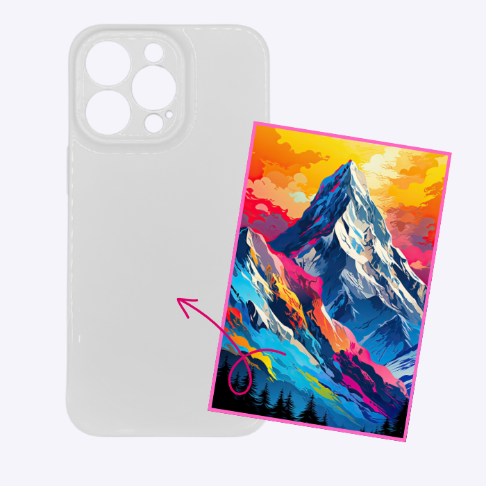 Individuelle einlagige Hülle für das iPhone 13 Pro
