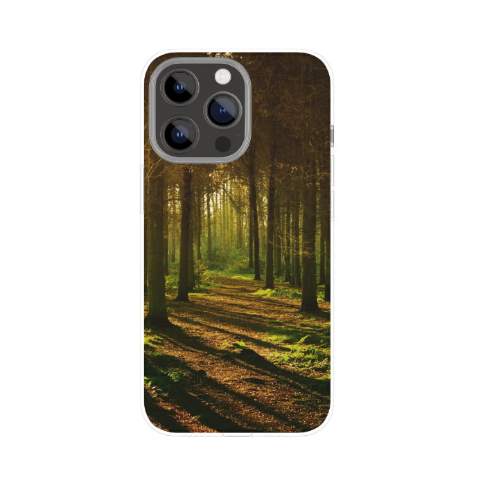 "Sunny forest" - Fertige individuelle Dual-Layer-Hülle für das iPhone