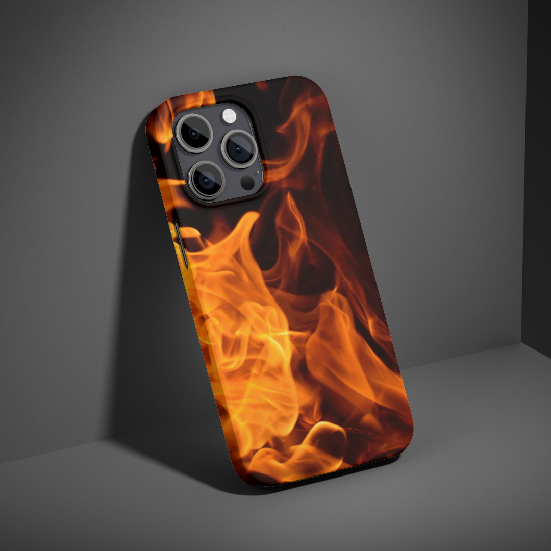 "Fire" - Fertige individuelle Dual-Layer-Hülle für das iPhone