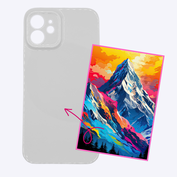 Coque monocouche personnalisée pour iPhone 12