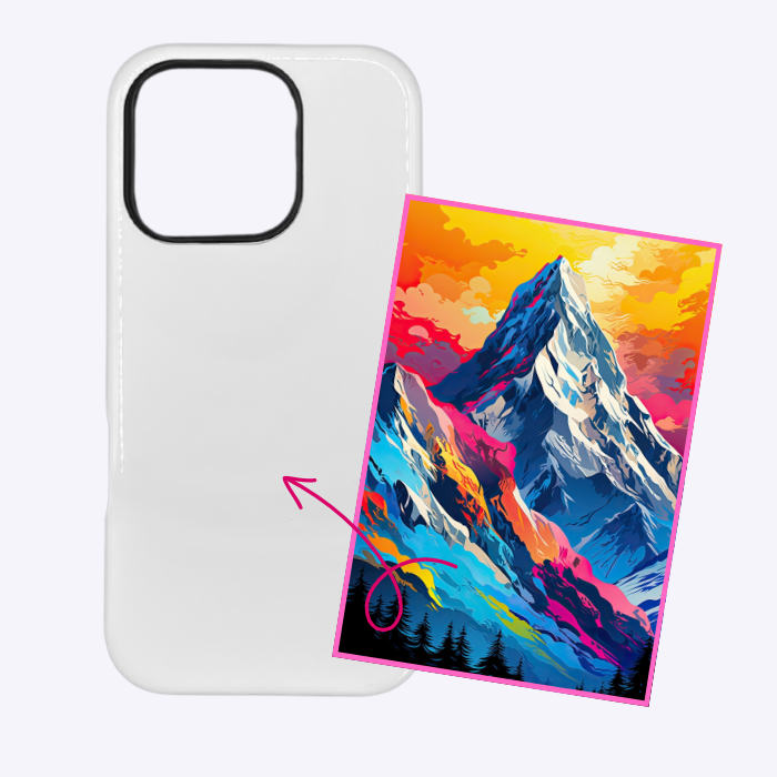 Individuelle doppellagige Hülle für das iPhone 16 Pro