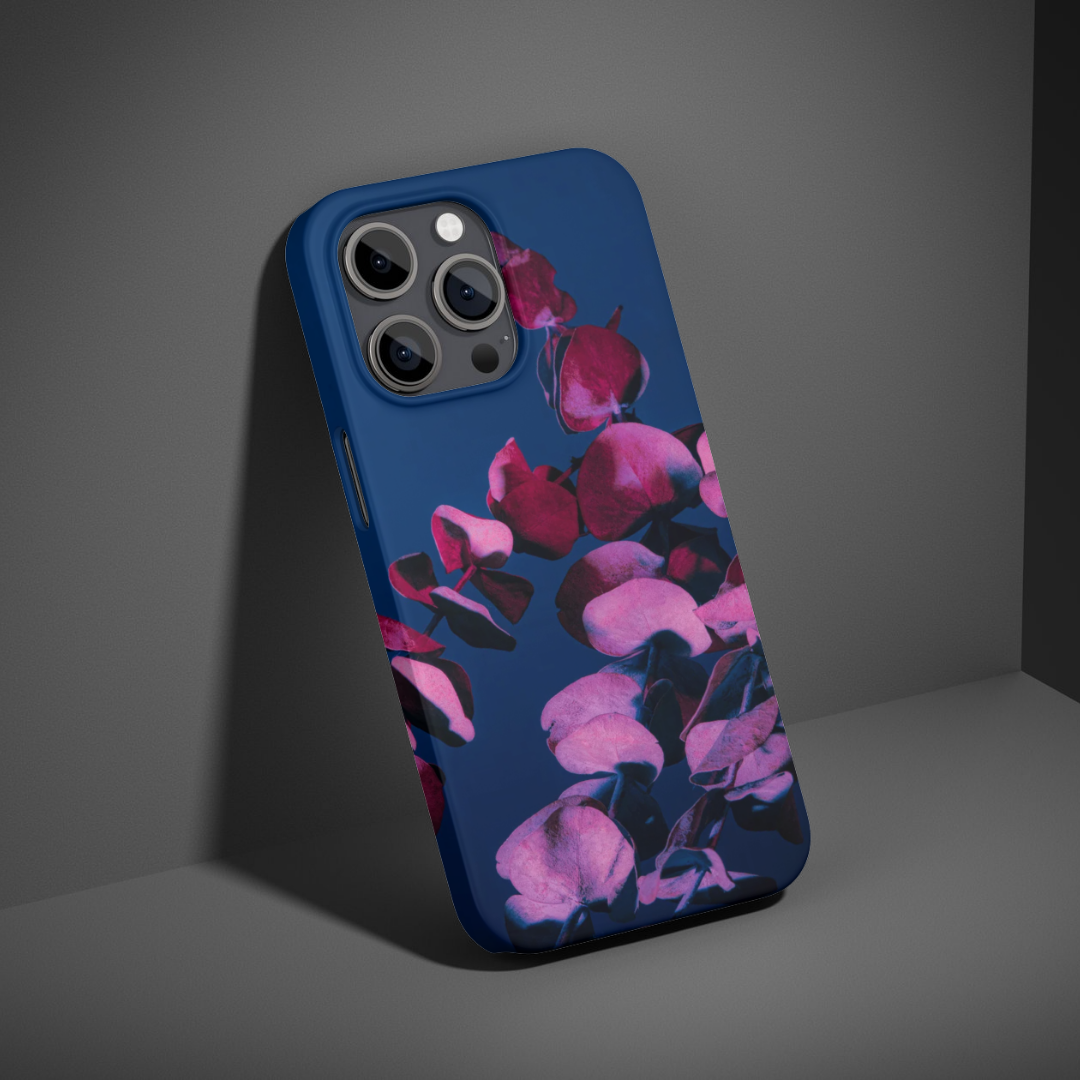 "Night Flowers" - Coque double couche personnalisée prête à l'emploi pour iPhone