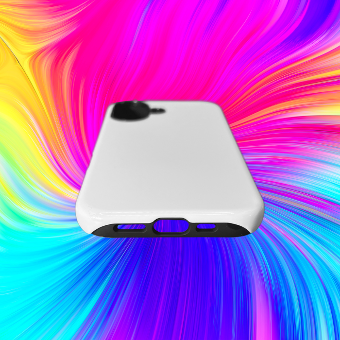 Coque double couche personnalisée pour iPhone 16