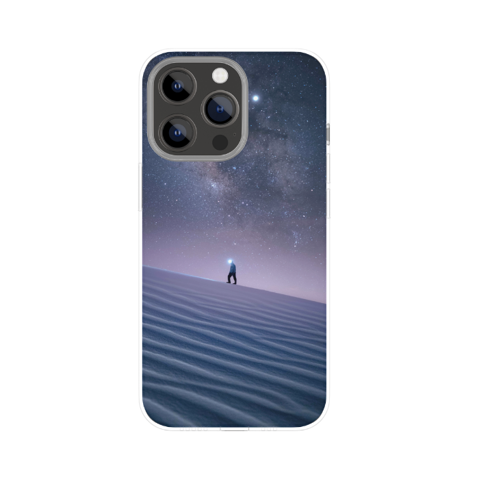 "A stranger" - Coque double couche personnalisée prête à l'emploi pour iPhone