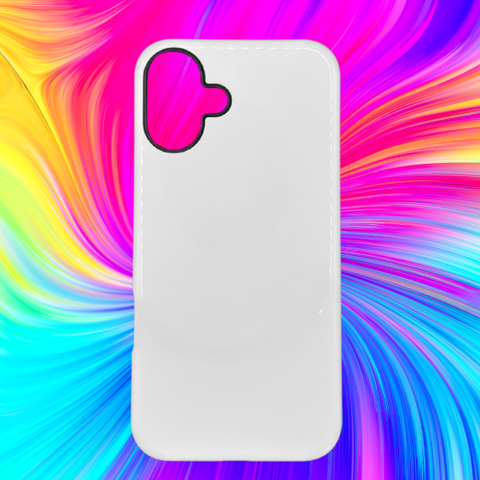 Coque double couche personnalisée pour iPhone 16 Plus