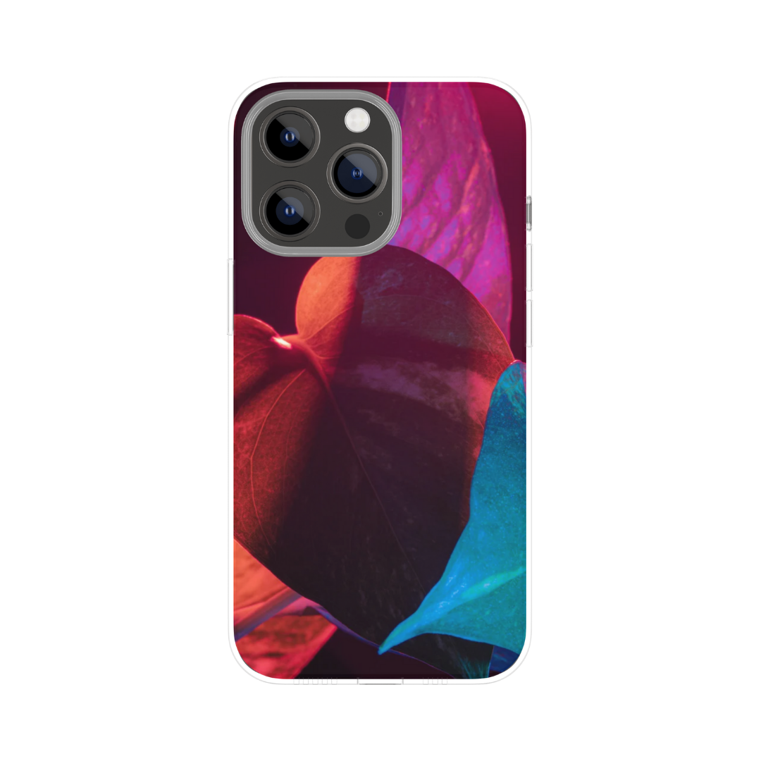 "Magic leaves" - Coque double couche personnalisée prête à l'emploi pour iPhone