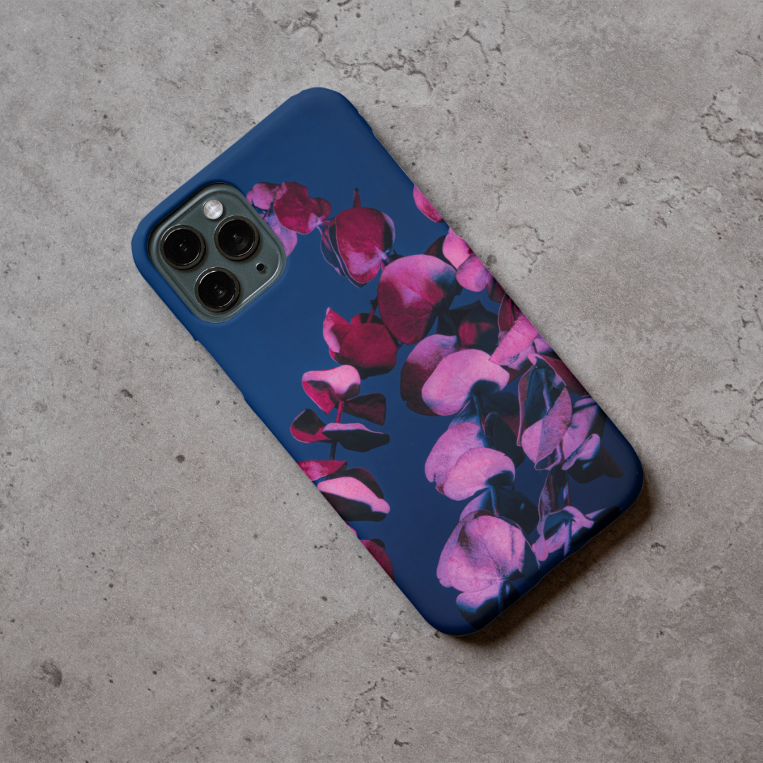 "Night Flowers" - Ready-made Custom Dual-layer case for iPhone