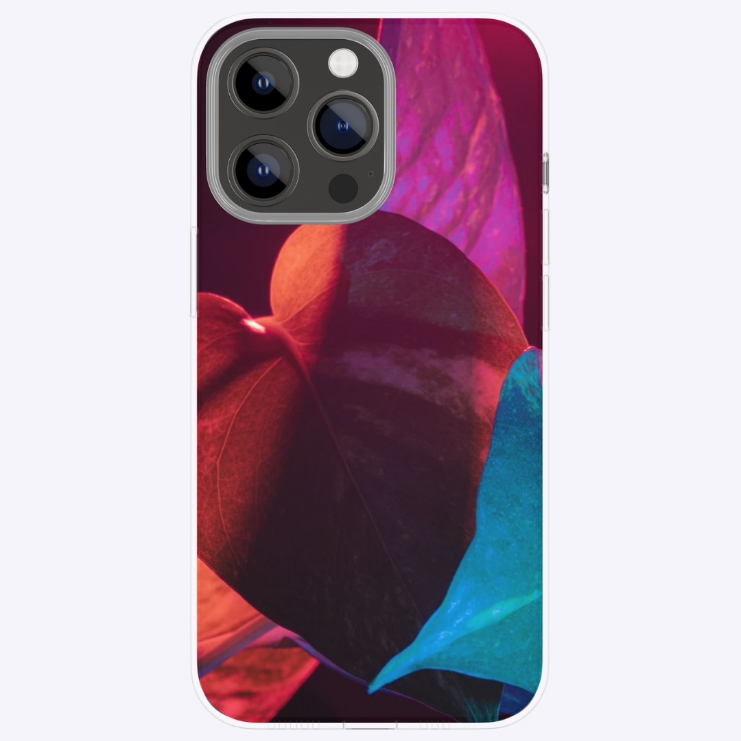 "Magic leaves" - Coque double couche personnalisée prête à l'emploi pour iPhone