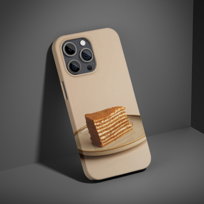 "Just cake." - Coque double couche personnalisée prête à l'emploi pour iPhone